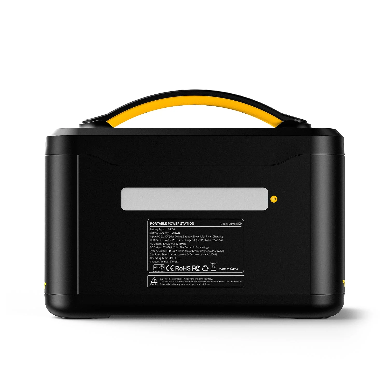 VTOMAN Jump 1800 with 110W Solar Panel - Image 6
