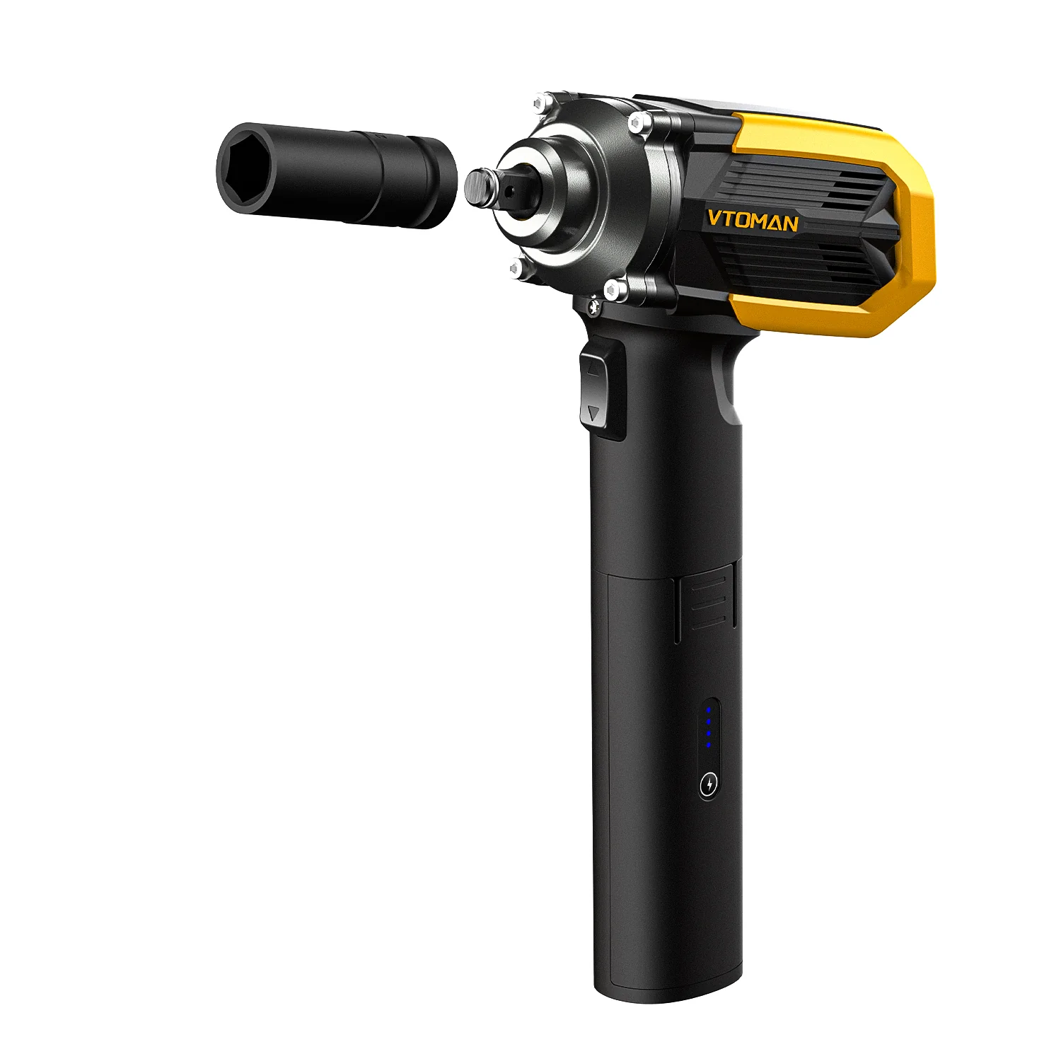 VTOMAN V700 Impact Wrench with 2500A Car Jump Starter (CA ONLY) - Image 4