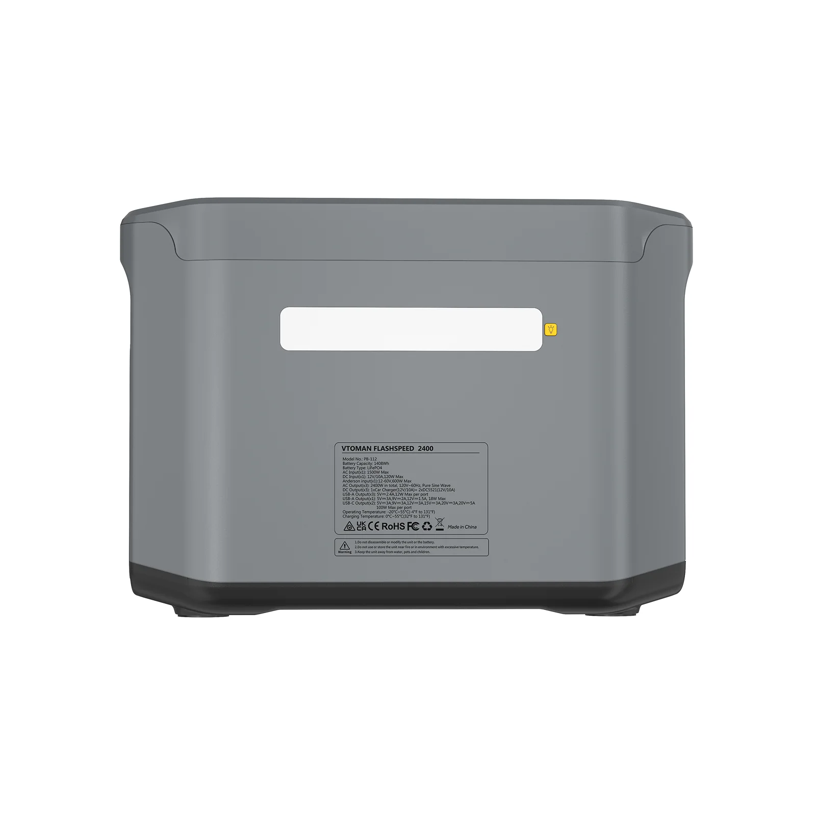 VTOMAN FlashSpeed 2400  with 200W pro Solar Panel - Image 9