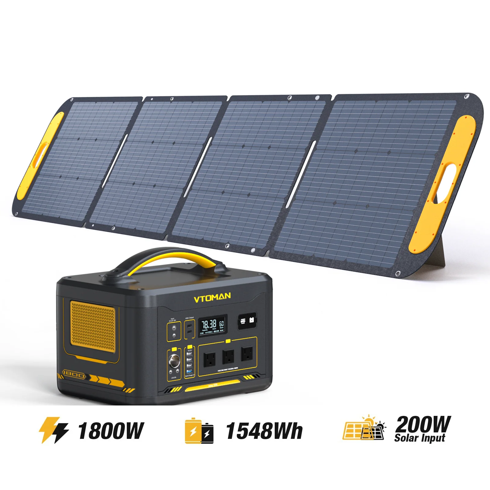VTOMAN Jump 1800 Portable Power Station - Image 9